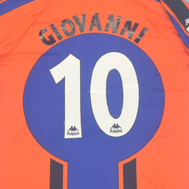 Jersey 1997/1998 Barcelona Visitante Manga corta Versión Fan Retro