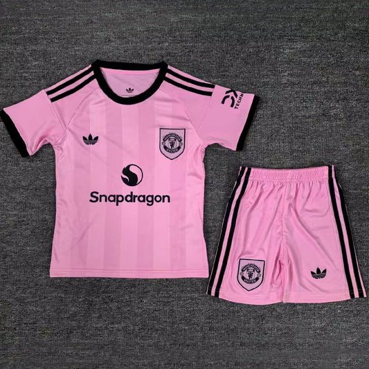 Jersey 2025/26 Manchester United Portero Manga corta Niño