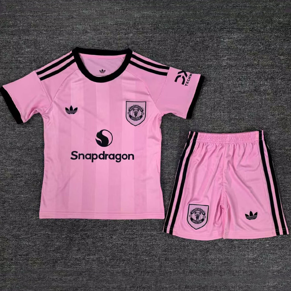 Jersey 2025/26 Manchester United Portero Manga corta Niño