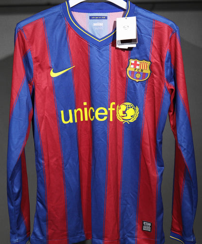 Jersey 2009/10 A Local Manga larga Versión Jugador Retro