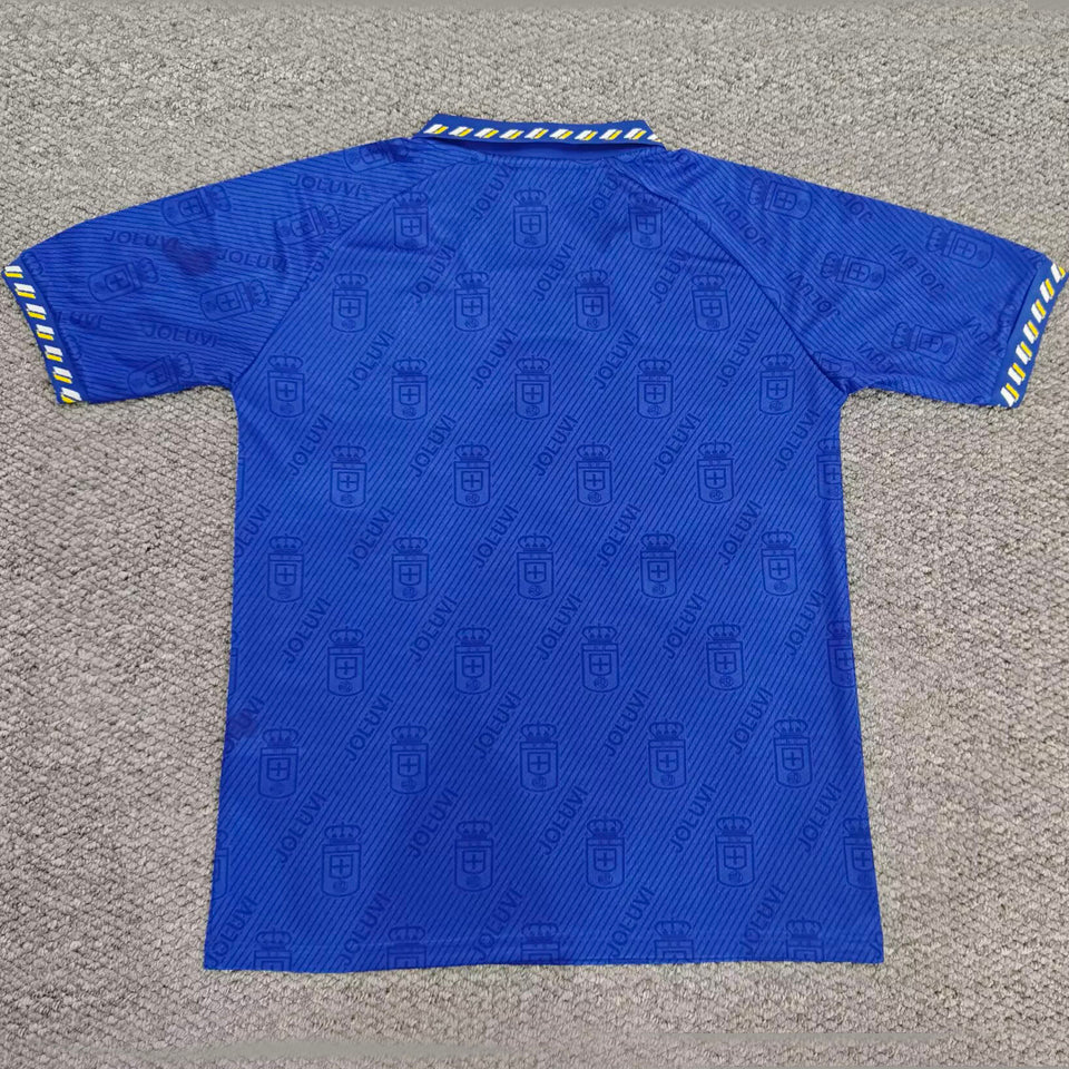 jersey 1995/1996 real oviedo local manga corta versión fan retro