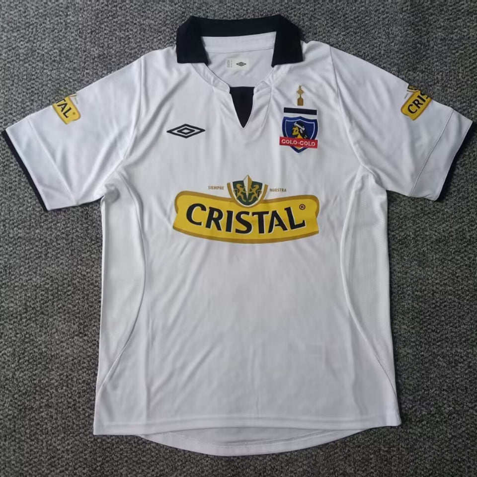 jersey 2013 colo-colo local manga corta versión fan retro