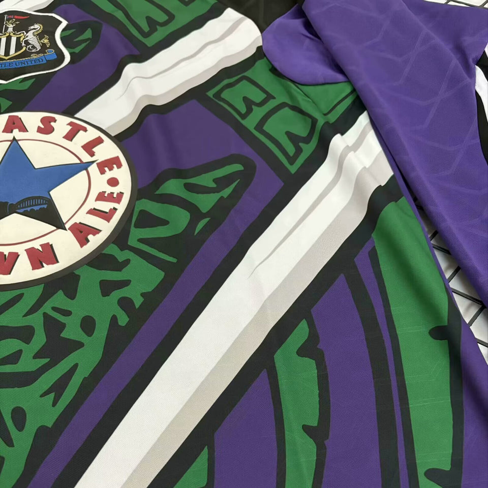 jersey 1995/96 newcastle portero manga larga versión fan retro