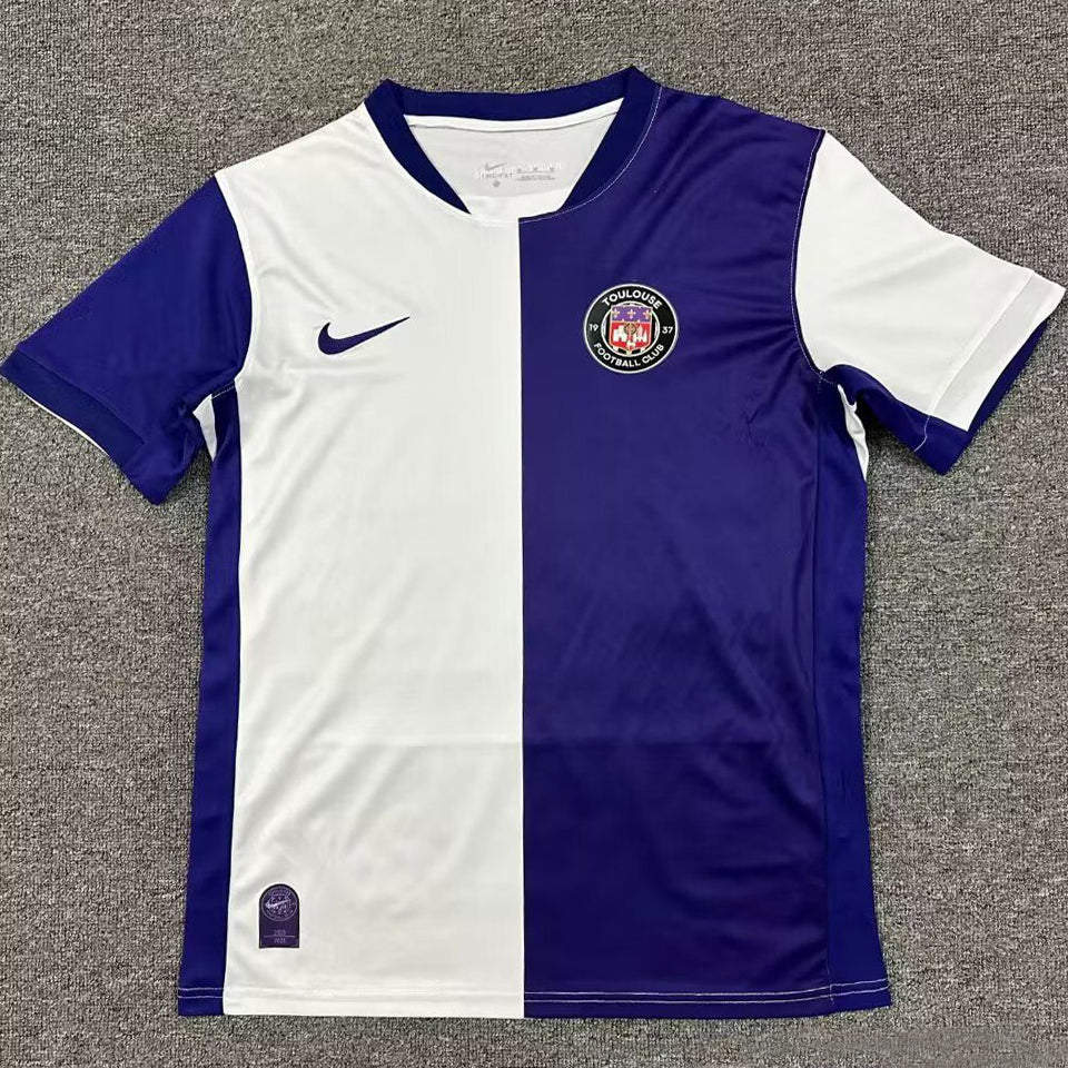 Jersey 2025/26 Toulouse Local Manga corta Versión Fan