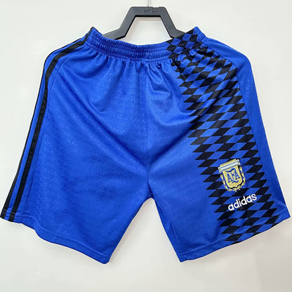 1994 Argentina Visitante Versión Fan Shorts/ Pantalones Retro