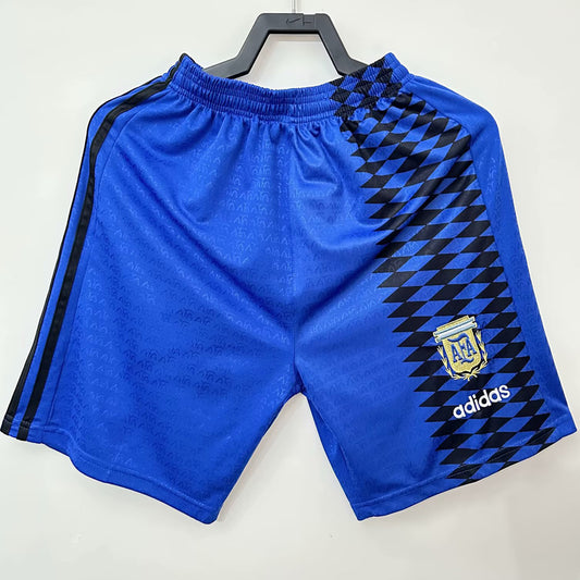 1994 Argentina Visitante Versión Fan Shorts/ Pantalones Retro