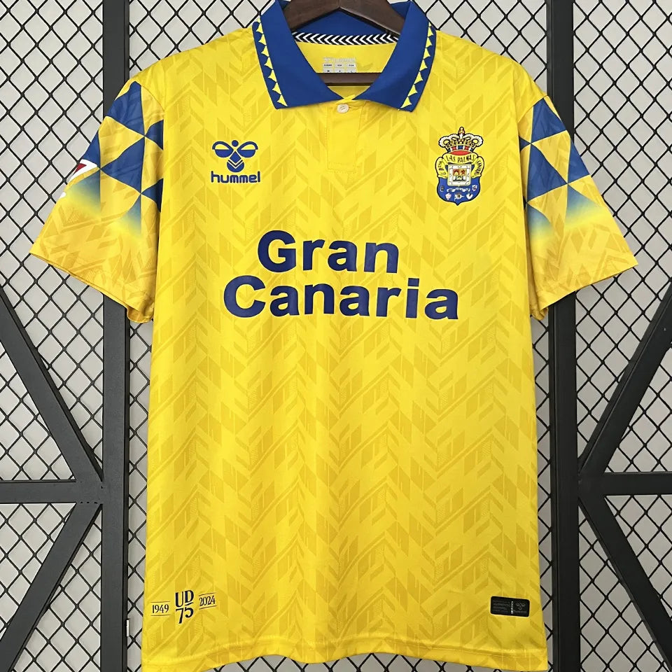 Jersey 2024/25 Las Palmas Local Manga corta Versión Fan