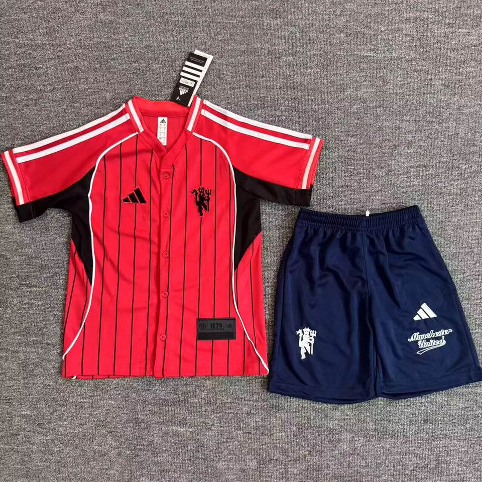 Jersey 2025/26 Manchester United Especial Manga corta Niño
