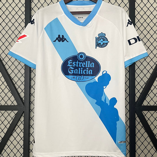Jersey 2024/25 Deportivo La Coruna Tercero Manga corta Versión Fan
