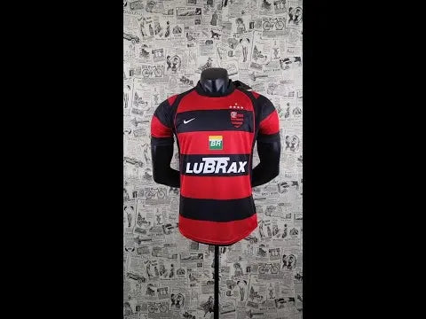 Jersey 2003/04 Flamengo Local Manga corta Versión Fan Retro