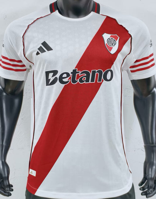 Jersey 2025/26 River Plate Local Manga corta Versión Jugador