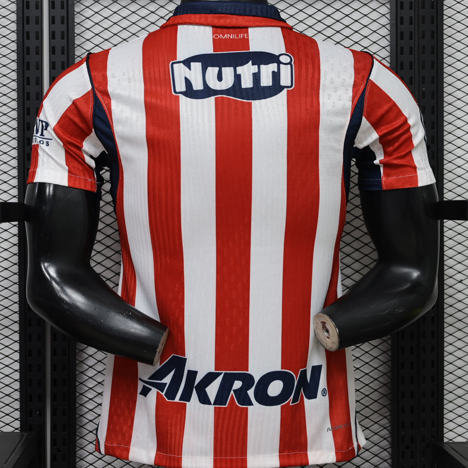 jersey 2026/27 chivas local manga corta versión jugador