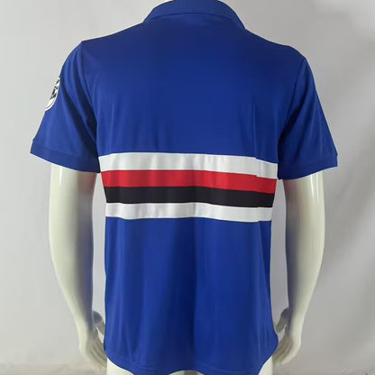 Jersey 1984/1988 Sampdoria Local Manga corta Versión Fan Retro