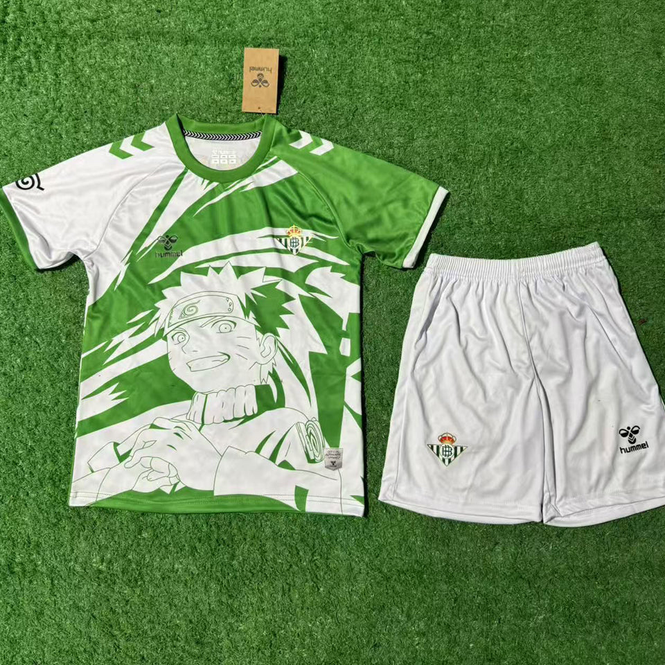 Jersey 2025 R BTS x NARUTO Especial Manga corta Niño