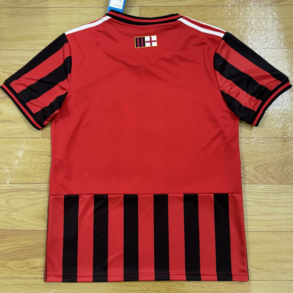 Jersey 2025 AC Milan Especial Manga corta Versión Fan Retro