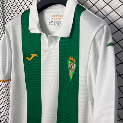 Jersey 2026/27 Cordoba Local Manga corta Versión Fan