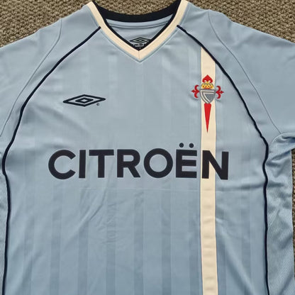 Jersey 2001/2002 Celta Local Manga corta Versión Fan Retro