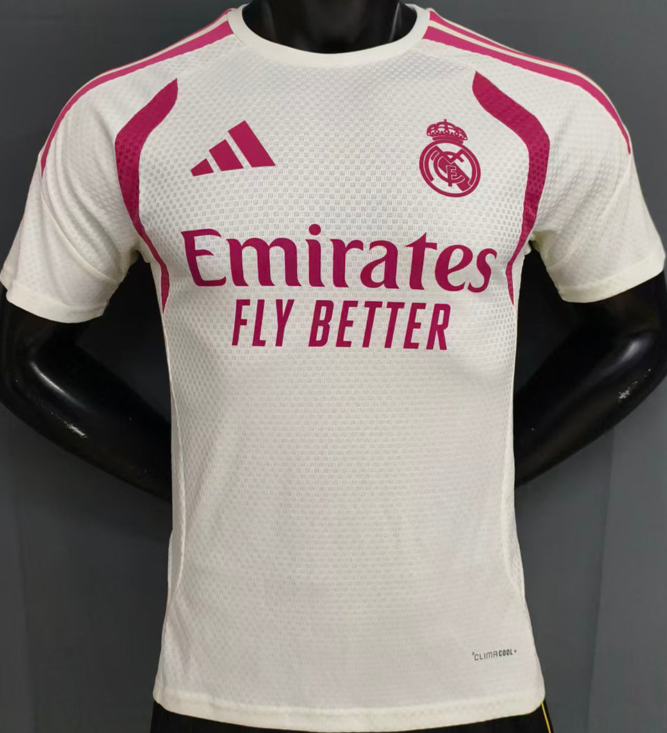 jersey 2026/27 real madrid especial manga corta versión jugador
