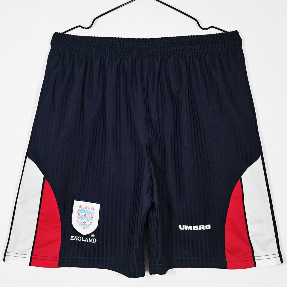 1998 Inglaterra Local Versión Fan Shorts/ Pantalones