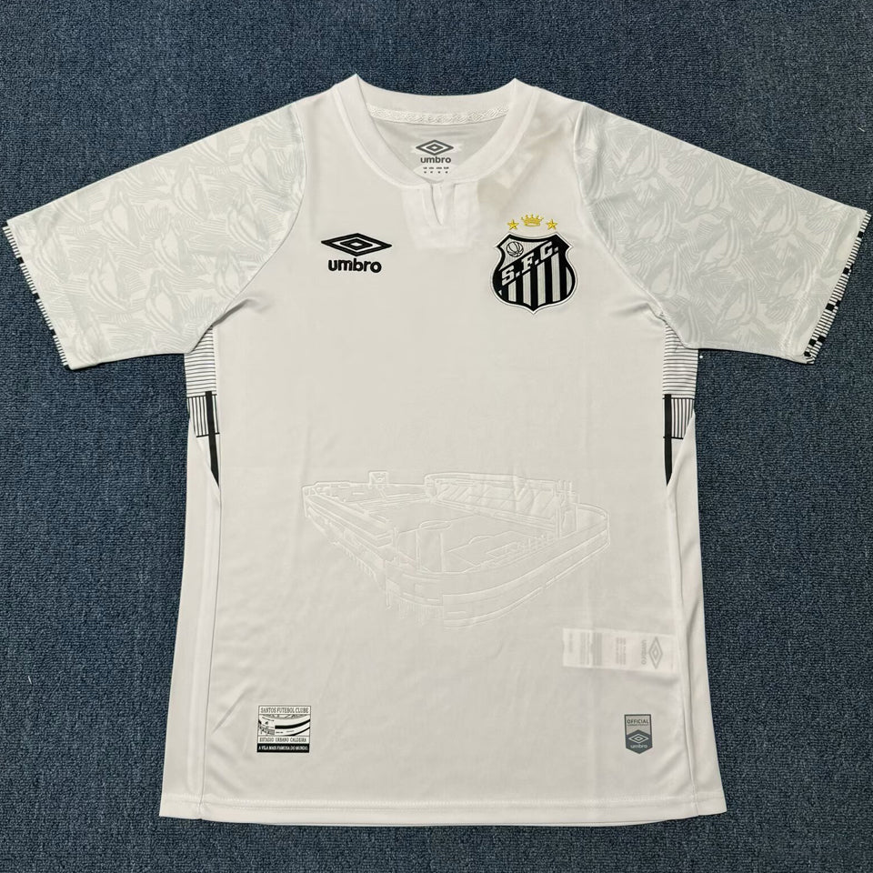 jersey 2024/25 santos local manga corta versión fan