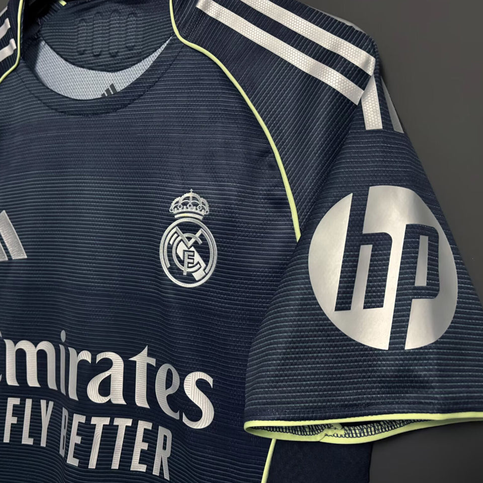 Jersey 2025/26 Real Madrid Visitante Manga corta Versión Jugador