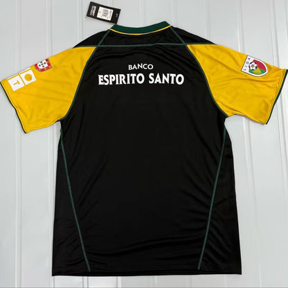 Jersey 2002/2003 Lisbon Visitante Manga corta Versión Fan Retro