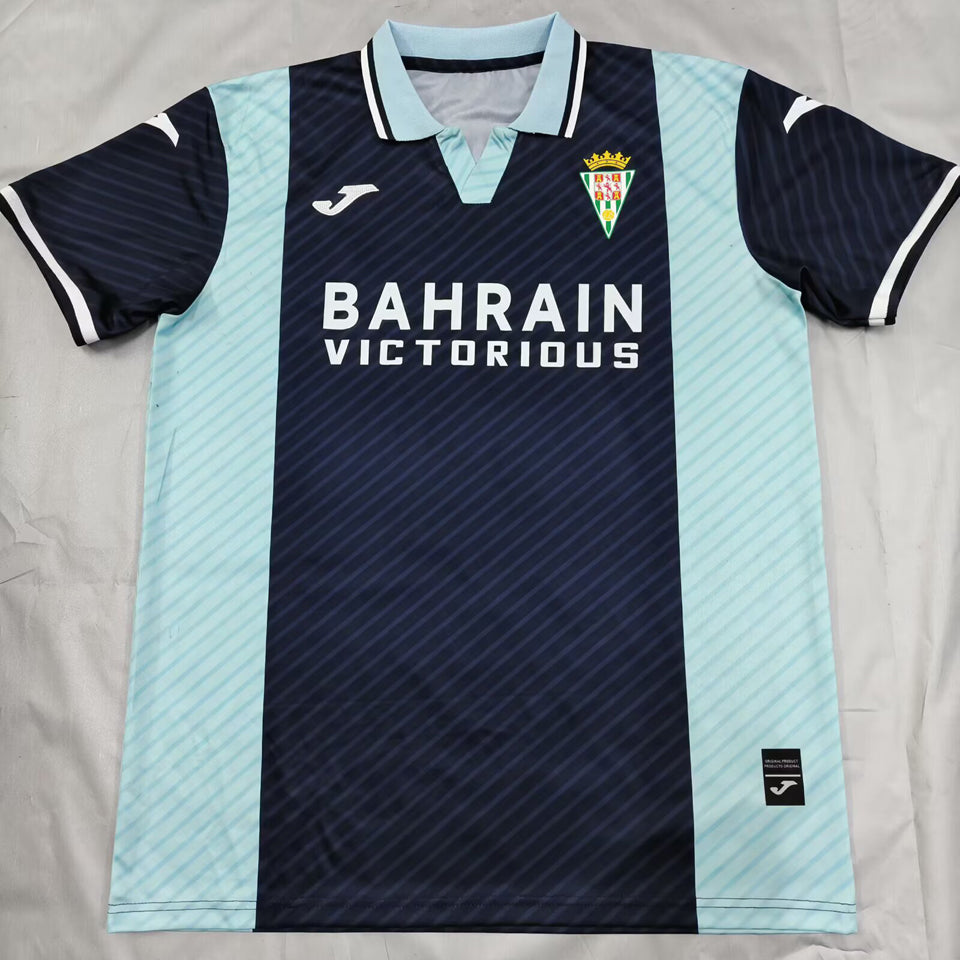 Jersey 2025/26 Cordoba Visitante Manga corta Versión Fan