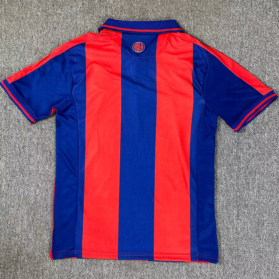 jersey 2025/26 san lorenzo local manga corta versión fan