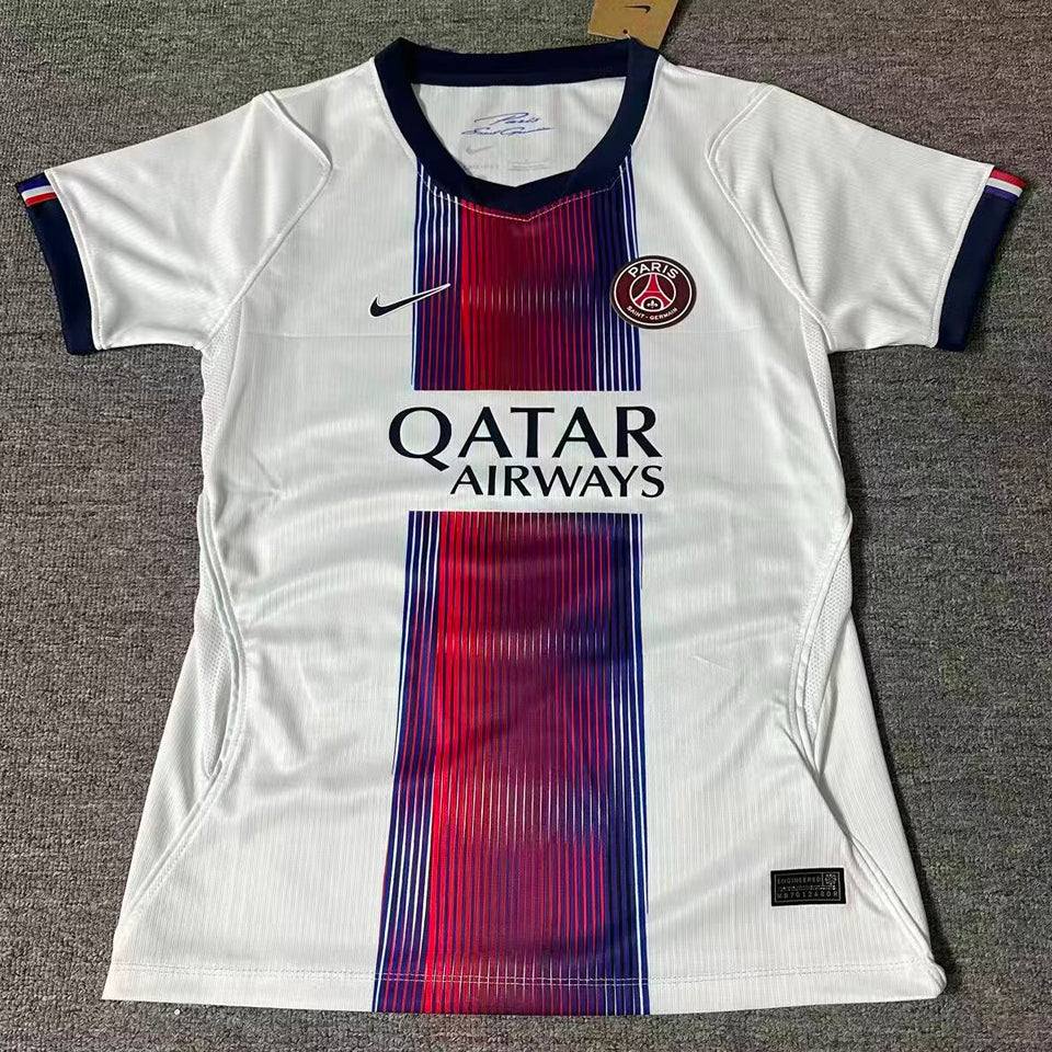 jersey 2026/27 psg visitante manga corta mujer