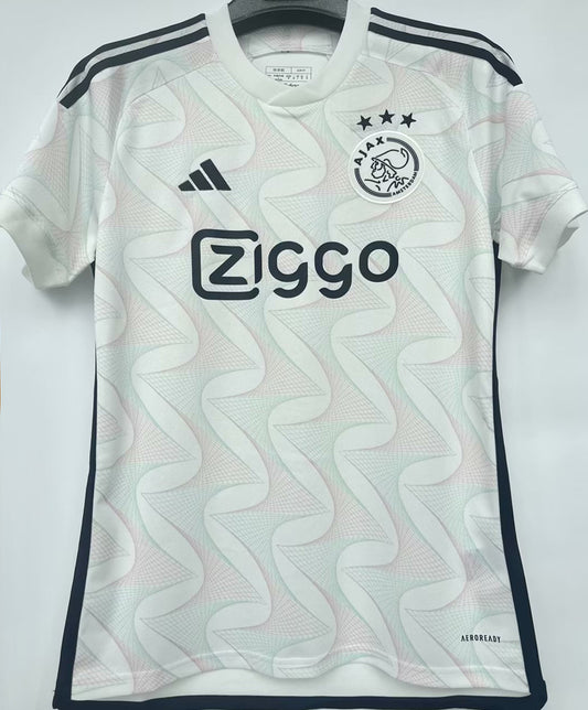 Jersey 2023/24 Ajax Visitante Manga corta Versión Fan