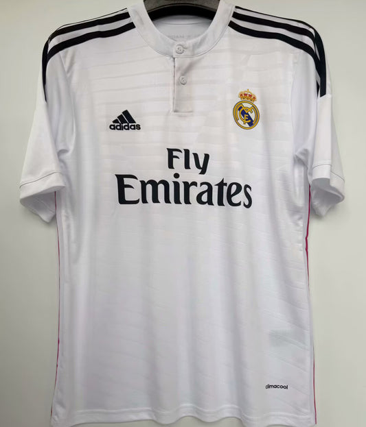 Jersey 2014/15 Real Madrid Local Manga corta Versión Fan Retro