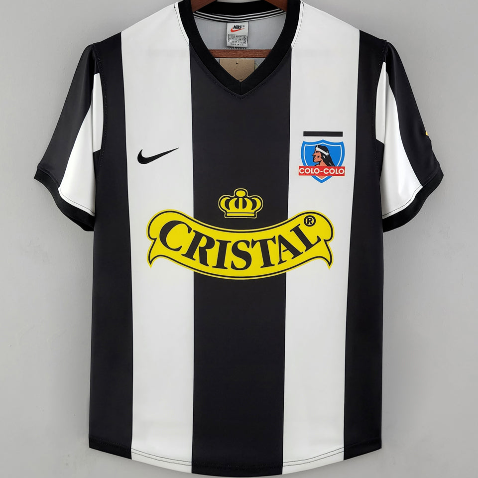 jersey 1999 colo-colo tercero manga corta versión fan retro