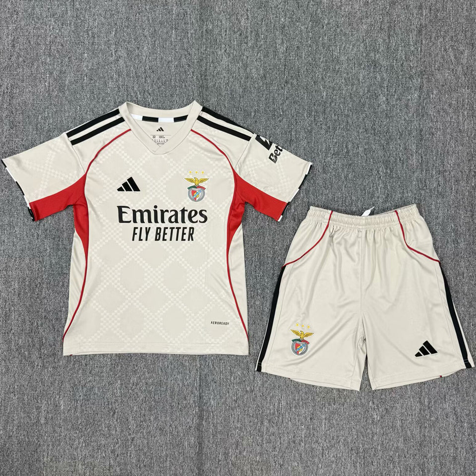 Jersey 2025/26 Benfica Visitante Manga corta Versión Fan