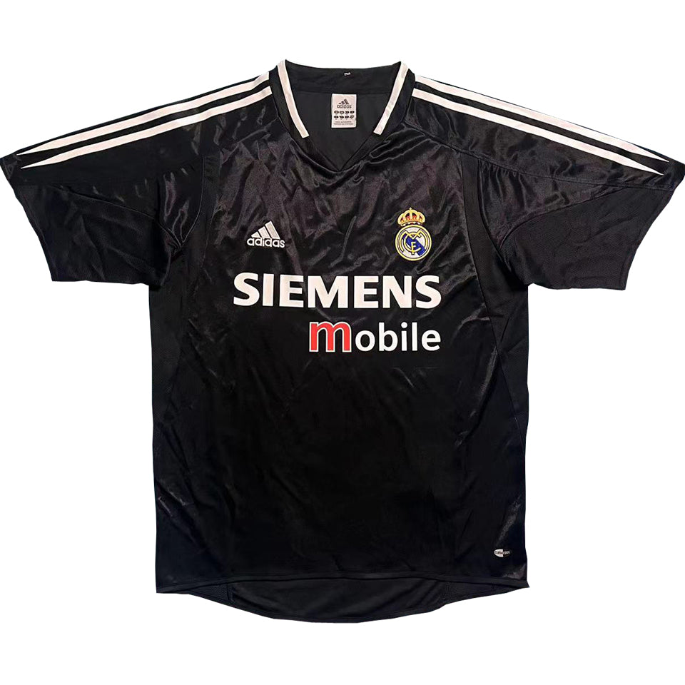 jersey 2004/05 real madrid visitante manga corta versión fan retro
