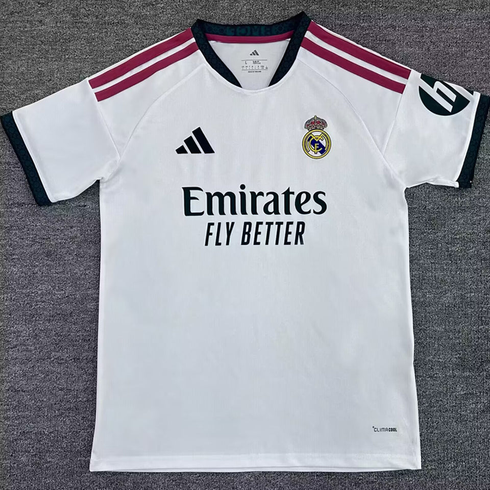 jersey 2026/27 real madrid local manga corta versión fan