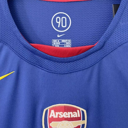 Jersey 2004/05 Arsenal Visitante Manga corta Versión Fan Retro
