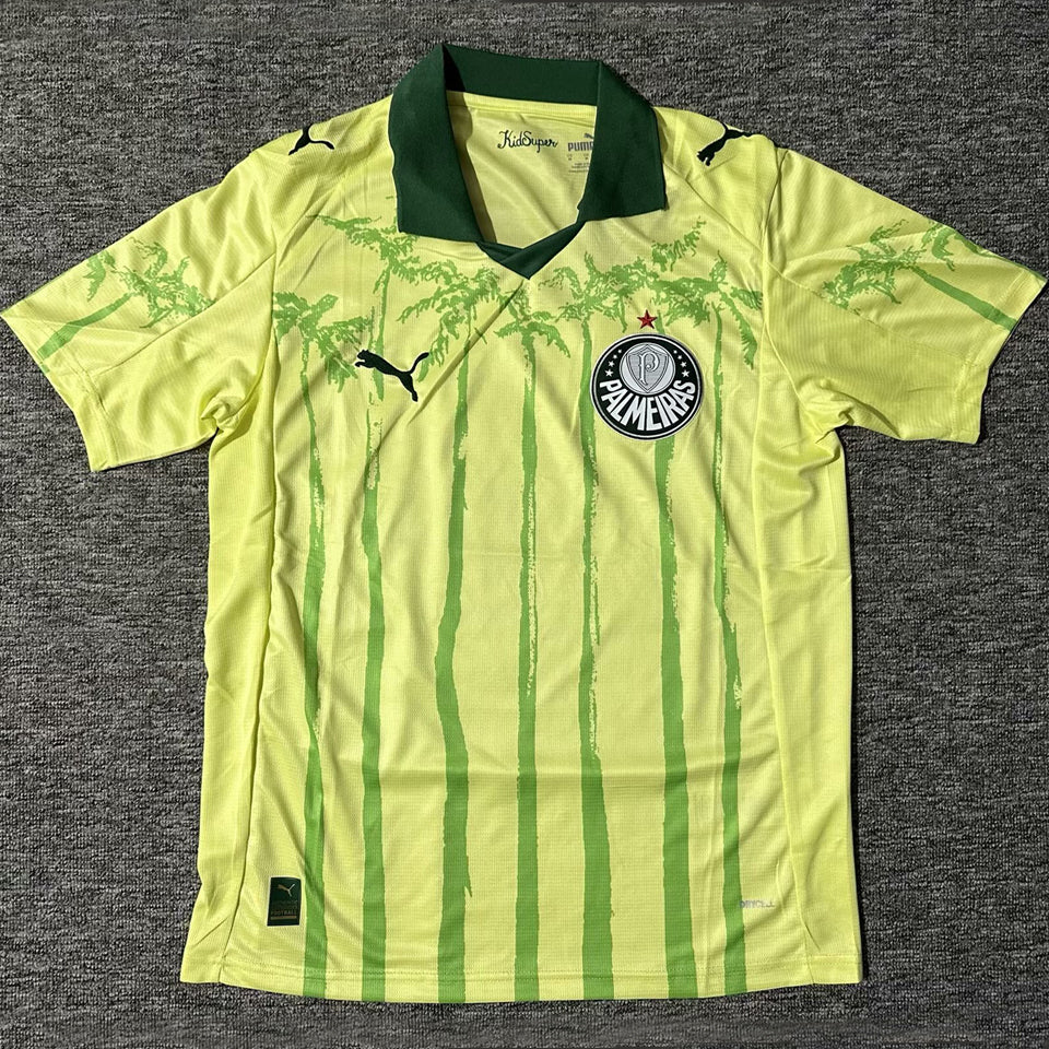 jersey 2025/26 palmeiras visitante manga corta versión fan