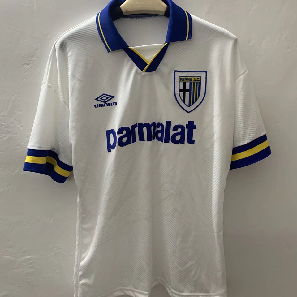 jersey 1993/95 parma visitante manga corta versión fan retro