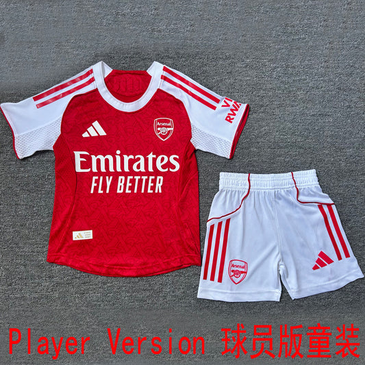 Jersey 2025/26 Arsenal Local Manga corta Versión Jugador
