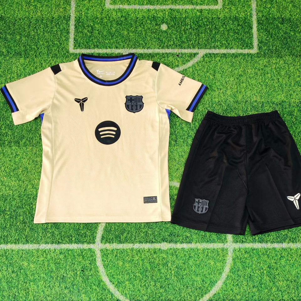 Jersey 2025/26 Barcelona Visitante Manga corta Niño