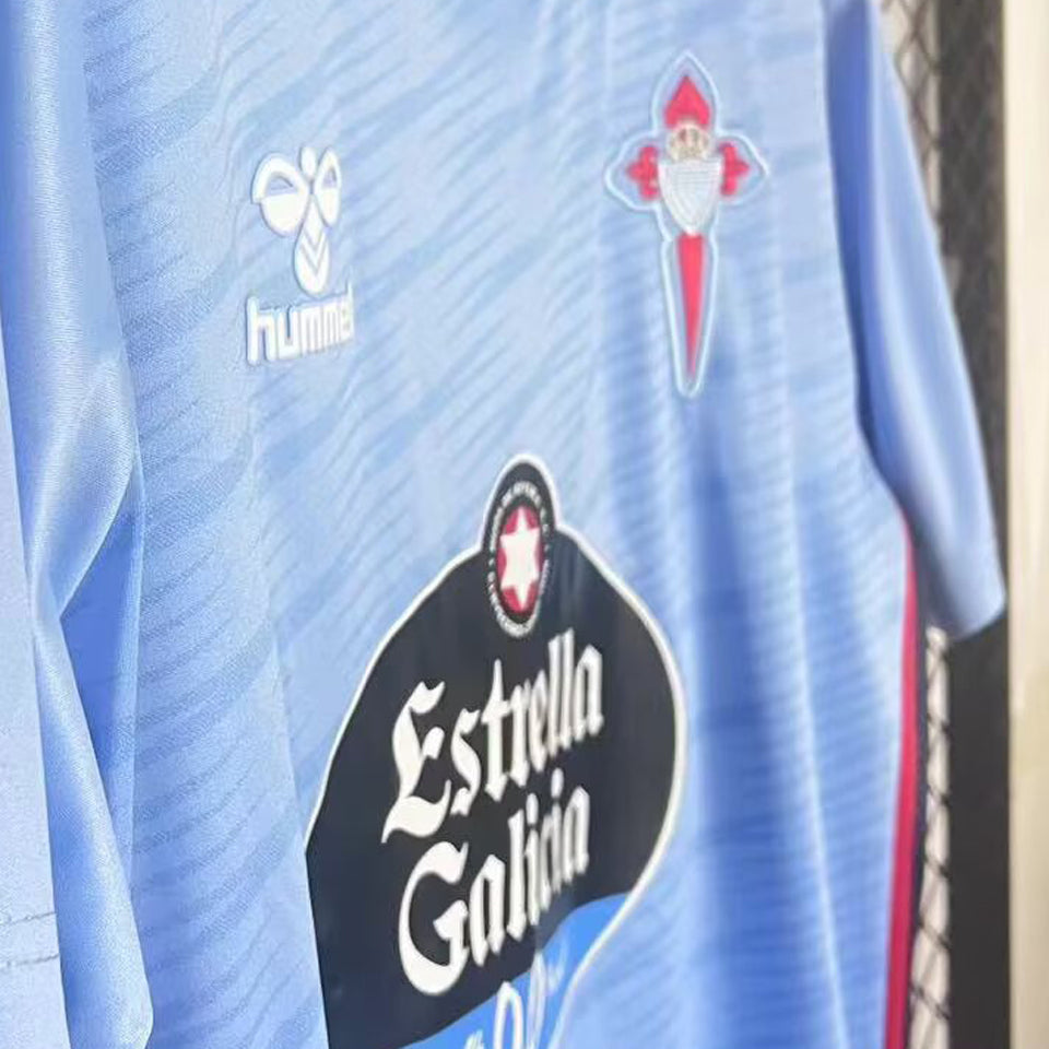 jersey 2025/26 celta local manga corta versión fan