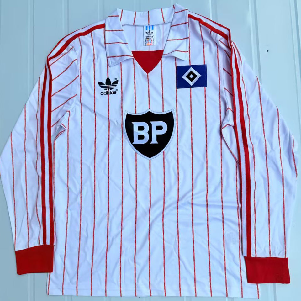 jersey 1982/1983 hamburger local manga larga versión fan retro