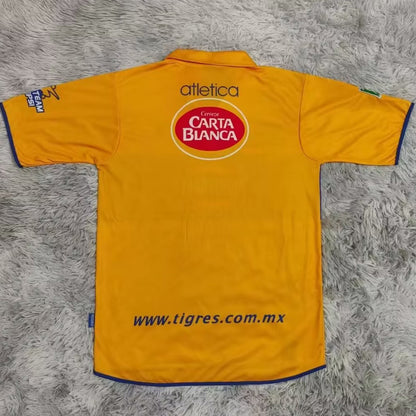 Jersey 2003/04 Tigres Local Manga corta Versión Fan Retro