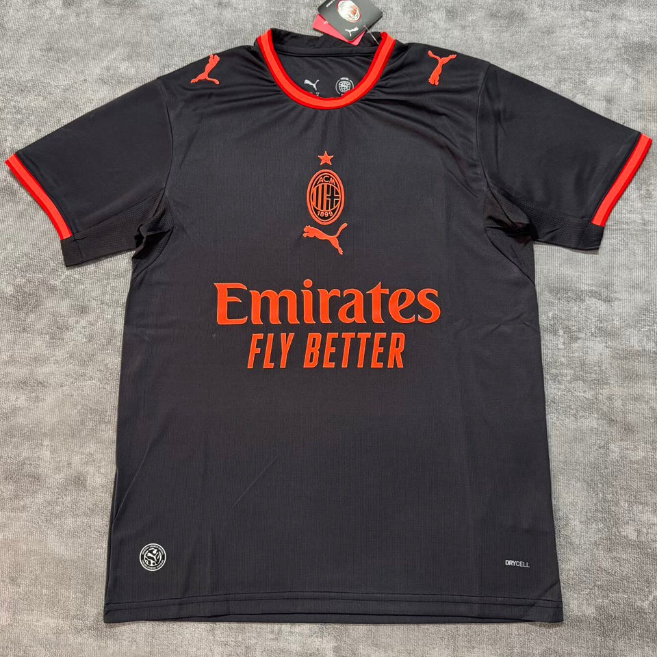 jersey 2026/27 ac milan tercero manga corta versión fan