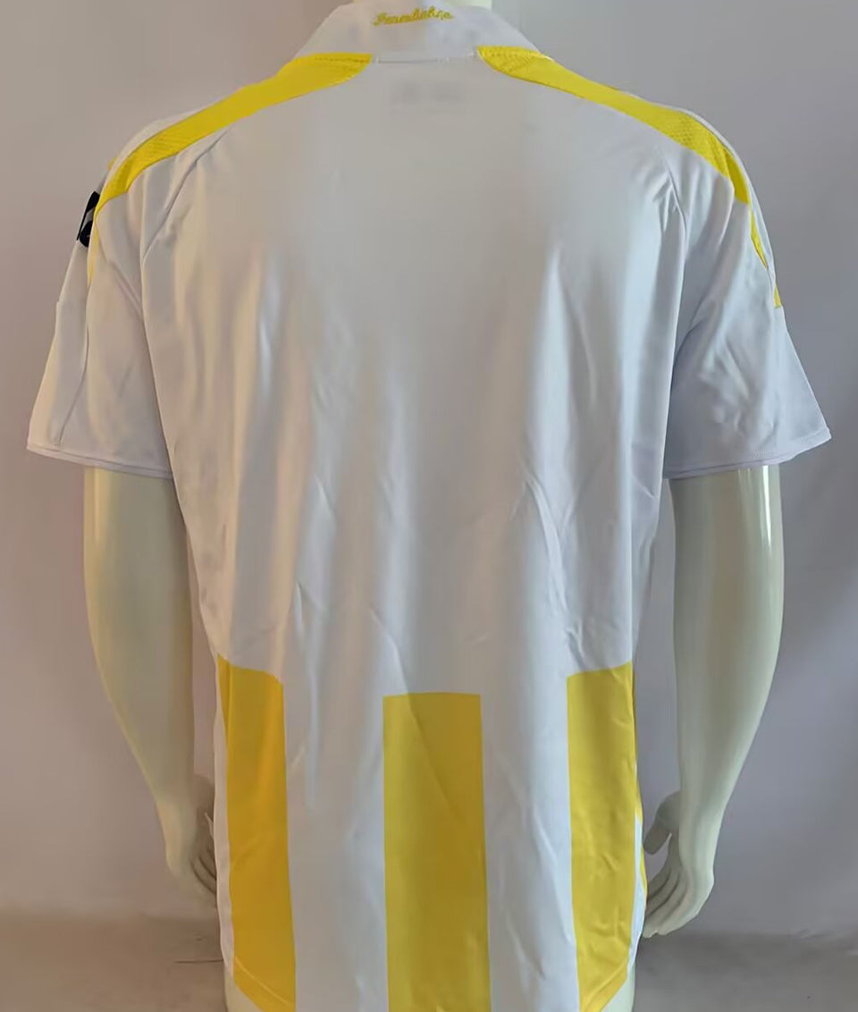 Jersey 2007/08 Fenerbahce Visitante Manga corta Versión Fan Retro