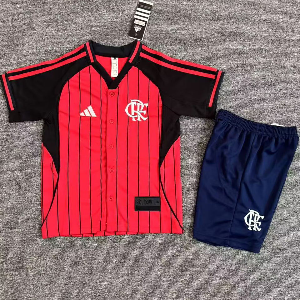 Jersey 2025/26 Flamengo  Baseball Especial Manga corta Niño