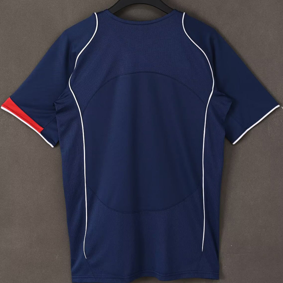 jersey 2004/2005 psg local manga corta versión fan retro