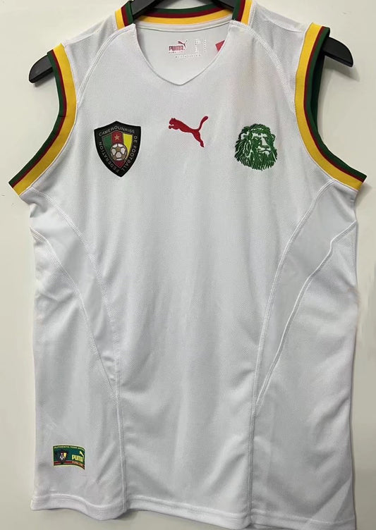 2002 Cameroun Visitante Versión Fan Selecciones Retro