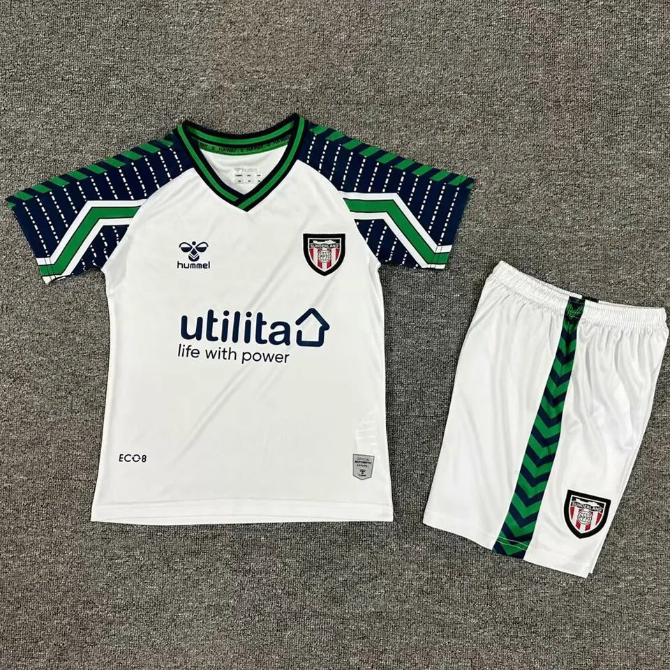 Jersey 2024/25 Sunderland Visitante Manga corta Niño