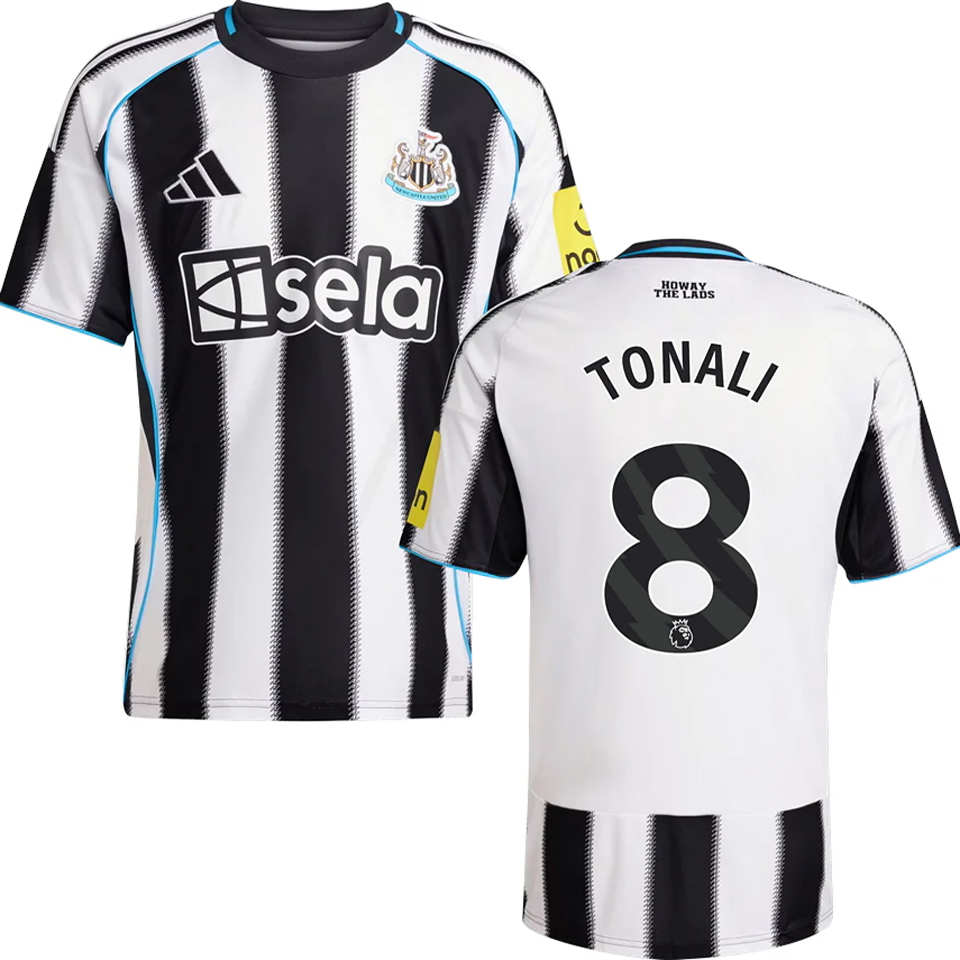 jersey 2025/26 newcastle local manga corta versión jugador